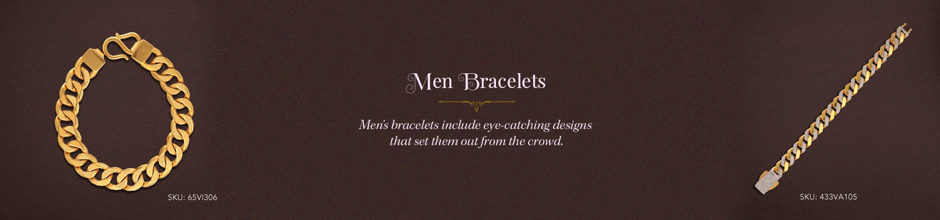 Gold Bracelets for Men