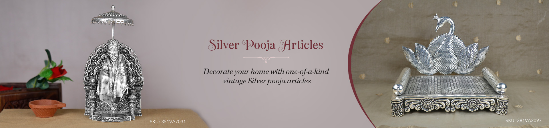 Silver Pooja Items 