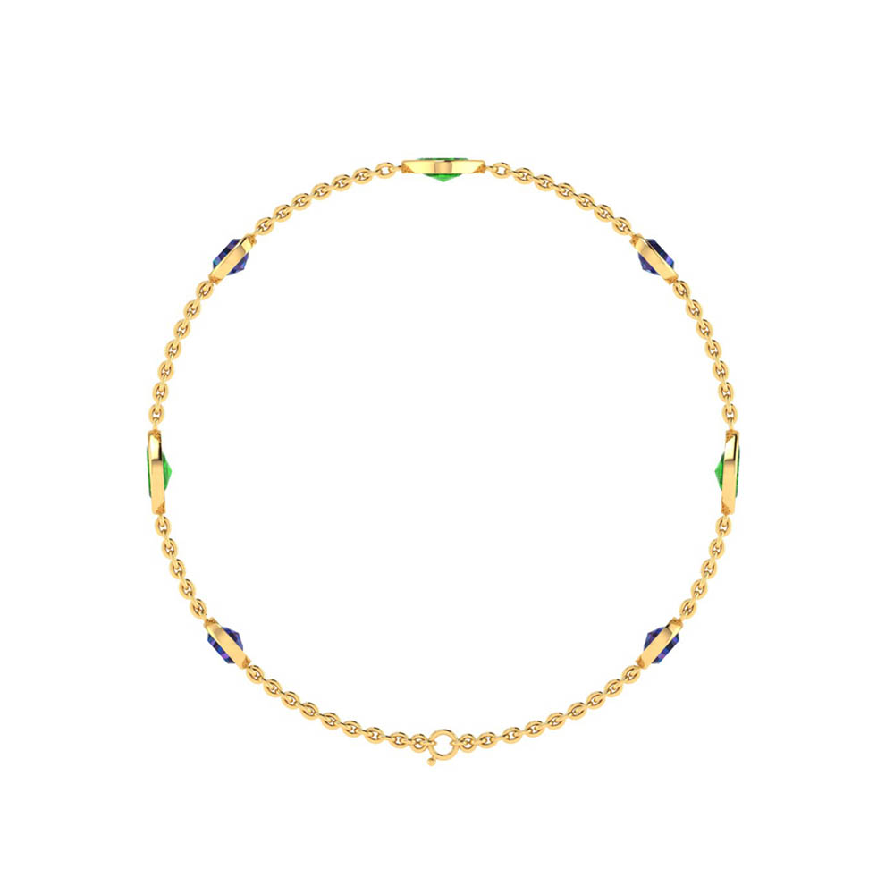 Vaibhav Jewellers 14k Fancy Gold Bracelet 486DA77_3