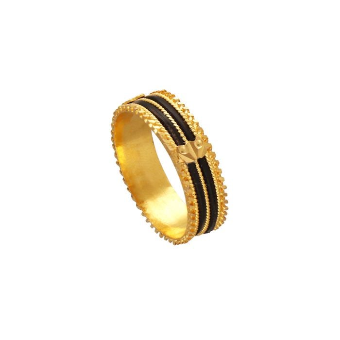 Buy 22Kt Gold Gents Elephant Hair Ring 93VC9528 Online from Vaibhav ...