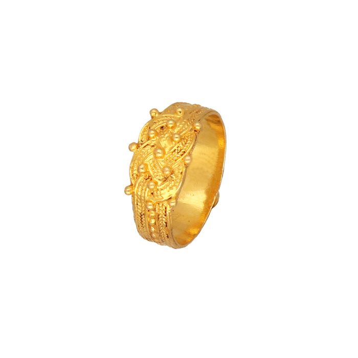 Buy 22Kt Gold Coorg Pavithra Ring 569VA98 Online from Vaibhav Jewellers