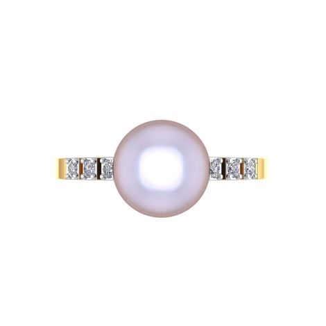 97DJ8822 | Vaibhav Jewellers 22K Casting Pearl Ring 97DJ8822