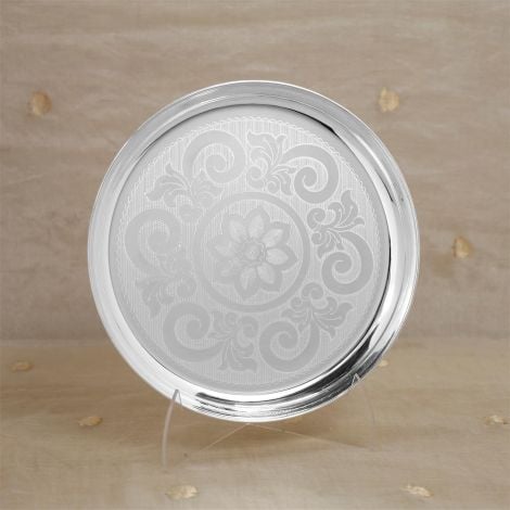 545VB514 | Silver Engraved Designer Plate 545VB514