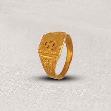 93VD4821 | 22Kt Daily Wear Gold Ring For Men 93VD4821