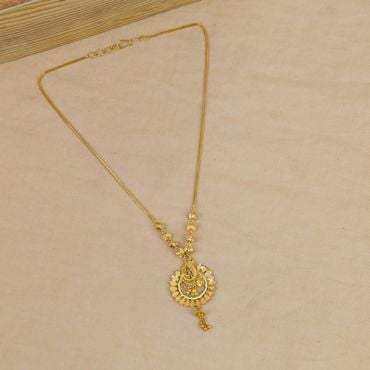 1VL7120 | 22Kt Elegant Gold Chain Necklace 1VL7120
