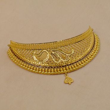 Buy latest Gold Choker Necklace Set Designs Online in India