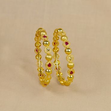 16VN7213-16VN7215 | 22Kt Authentic Turkish Gold Bangles 16VN7213