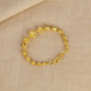Ball Chain Gold Bracelet