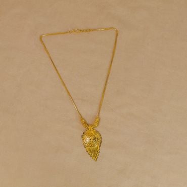 1VL7136 | 22Kt Camellia Cascade Gold Chain Necklace 1VL7136