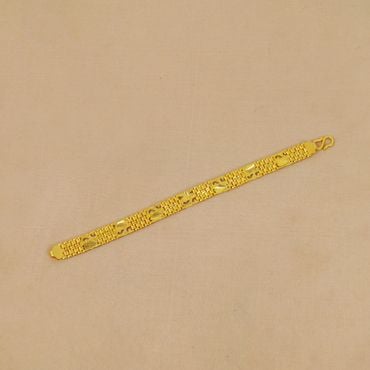 65VI3095 | 22Kt Splendid Gold Bracelet For Men 65VI3095