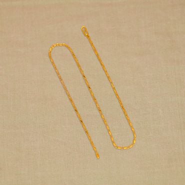 64VC8250 | 22Kt Trendy Handmade Gold Chain For Women 64VC8250