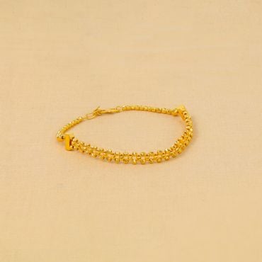 71VB3480 | 22Kt Attractive Gold Beaded Bracelet 71VB3480