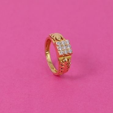 151VG4398 | 22Kt Eminent Nine Stone Diamond Ring For Men 151VG4398