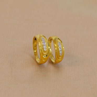 96VK6189-96VK6196 | 22Kt Lovely Couple Gold Rings 96VK6189