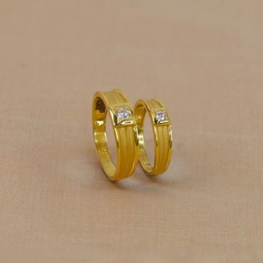 96VK6087-96VK6095 | 22Kt Magnificent Couple Gold Rings 96VK6087