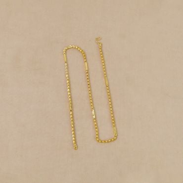 64VD4341 | 22Kt Beautiful Gold Chain For Kids 64VD4341