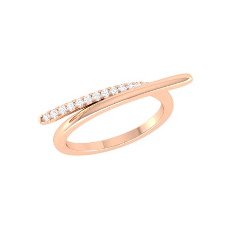 RG-0001 | Rosy Loop Diamond Ring