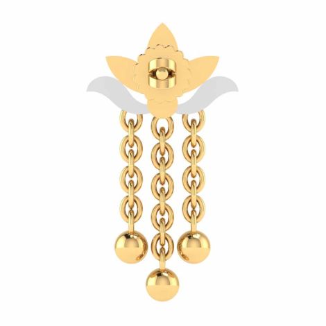 80DG6077 | Vaibhav Jewellers 22K Yellow Gold Danglers Earrings 80DG6077