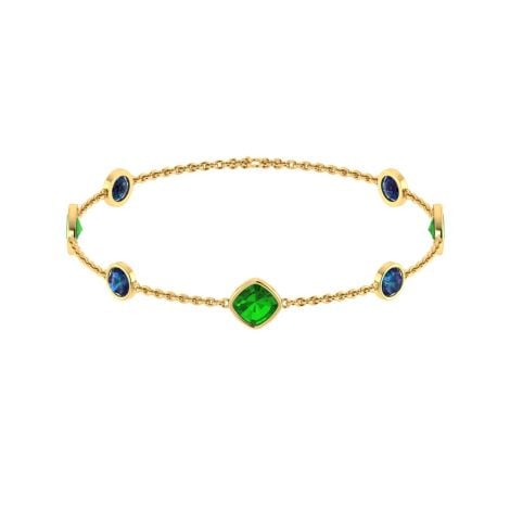 486DA77 | Vaibhav Jewellers 14k Fancy Gold Bracelet 486DA77