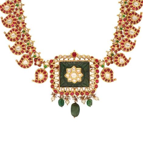 557VA54 | Vaibhav Jewellers Temple Necklace 557VA54