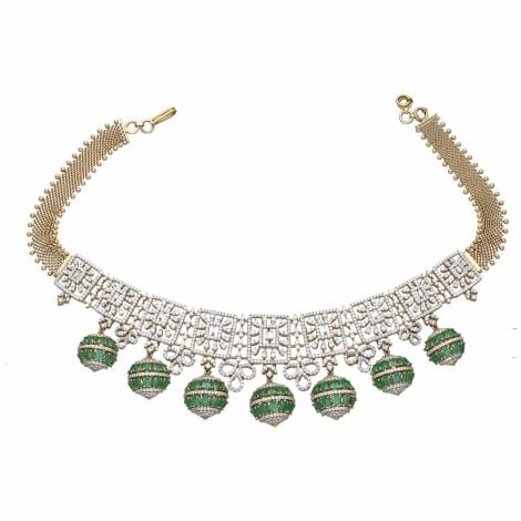 159VG1993 | Vaibhav Jewellers 18K Diamond Necklace 159VG1993