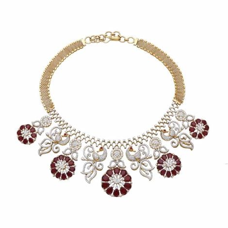 159VG2948 | Vaibhav Jewellers 18K Diamond Necklace 159VG2948