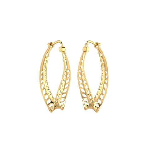155DH3084 | Drop-dead gorgeous 18k Gold Earrings 155DH3084
