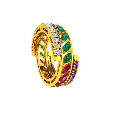 148DG9426 | Vaibhav Jewellers 18K Diamond Switch Ring 148DG9426