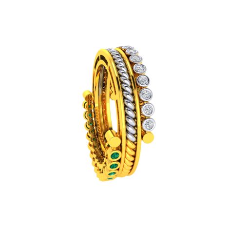 148DG9430 | Vaibhav Jewellers 18K Diamond Switch Ring 148DG9430
