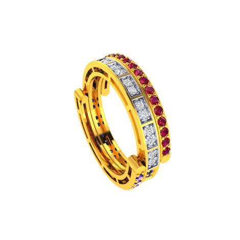 148DG9431 | Vaibhav Jewellers 18K Diamond Switch Ring 148DG9431