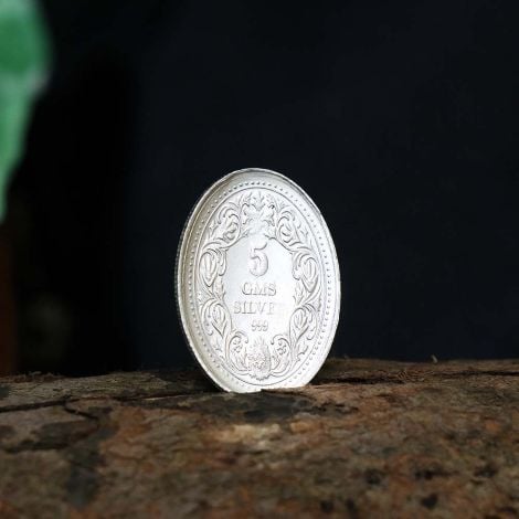 209VC1867 | Vaibhav Jewellers 5 Gram Silver Coin 209VC1867