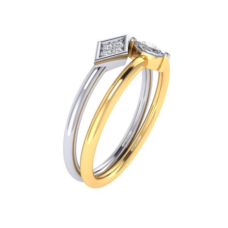 483DA273 | Vaibhav Jewellers 14K Fancy Stackable Diamond Ring 483DA273