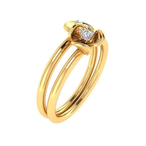483DA278 | Vaibhav Jewellers 14K Fancy Stackable Diamond Ring 483DA278