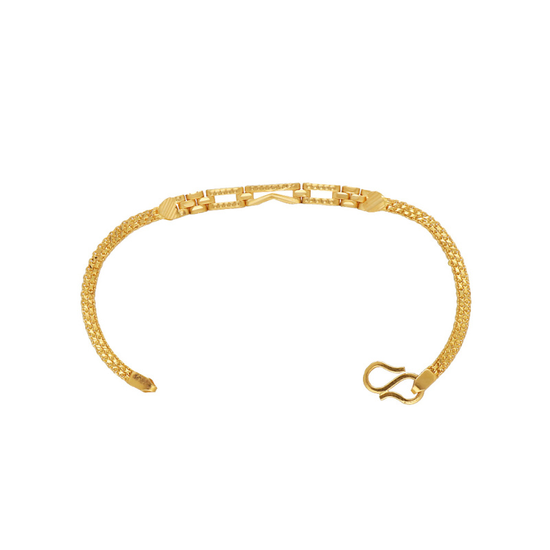 22k Gold Baby Hand Ring Chain Bracelet | Raj Jewels