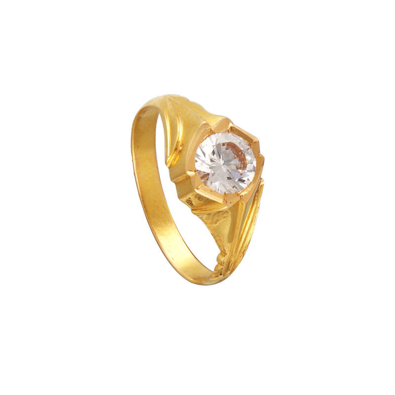 2ct Three Stone Diamond Engagement 14K Yellow Gold Ring – Bliss Diamond