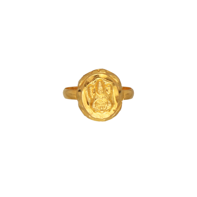 Goddess Lakshmi Gold plated adjustable Finger rings – Simpliful Jewelry