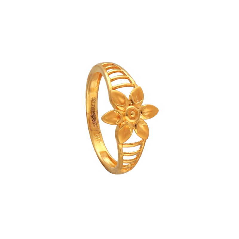 Mantey Jewels | Open End Light Weight Rose Metal Ring