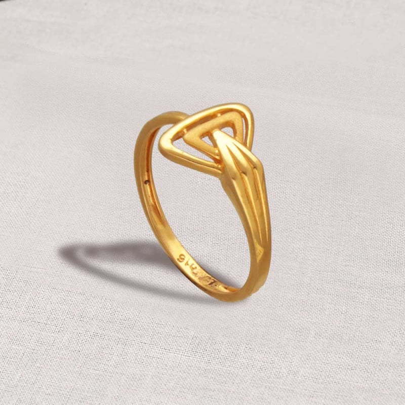Simple and Plain Gold Ring, Dainty Gold Ring, Handmade Gold Ring, Gold  Plated Ring, Daily Wear Ring, Midi Finger Ring, Gift for Her, - Etsy