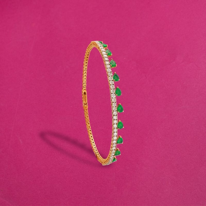 Bold Emerald Tennis Bracelet | SUZANNE KALAN®