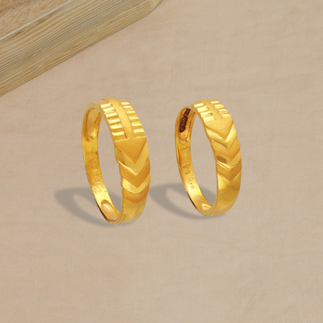 Yellow gold wedding rings | Couple ring design, Engagement rings couple,  Wedding rings sets his and hers