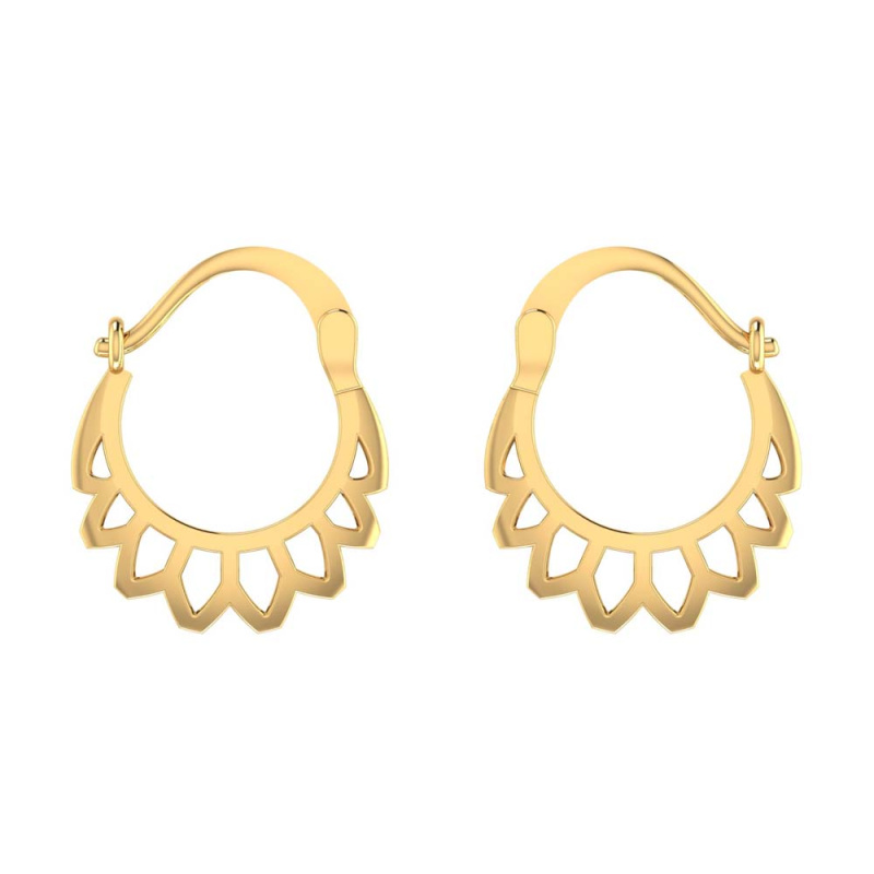 Amazon.com: Ross-Simons Italian 14kt Yellow Gold Huggie Hoop Earrings:  Clothing, Shoes & Jewelry