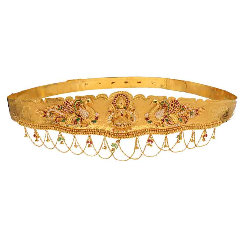 Buy 22K Plain Gold Vaddanam 57VG1736 Online From Vaibhav Jewellers