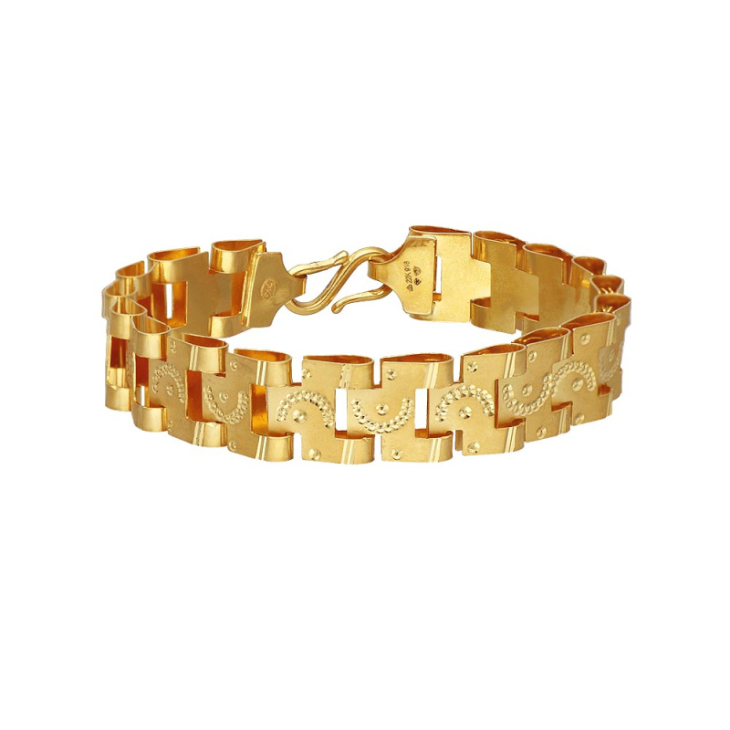 Handmade Italian 18k Gold Bracelets - Annellino Italian Fine Jewellery