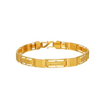 22Kt Gold Casting Zents Bracelet 165VG2935