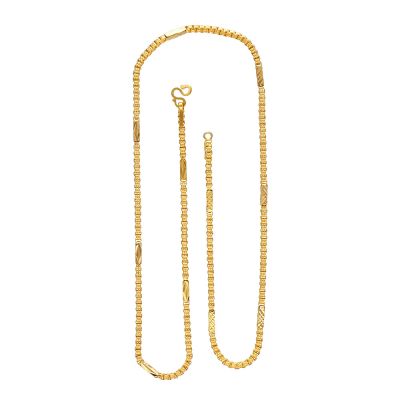 Vaibhav Jewellers 22K Plain Gold Fancy Short Chain  64VR6521