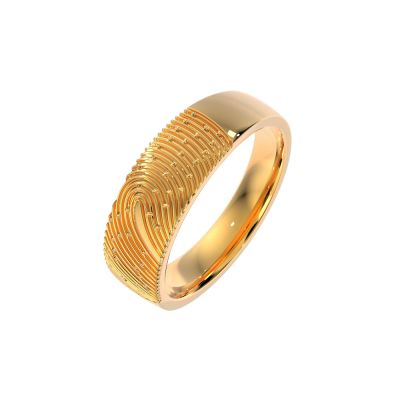 Vaibhav Jewellers 22K Casting Finger Print Ring 97J8825
