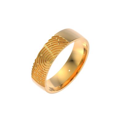 Vaibhav Jewellers 22K Casting Finger Print Ring 97J8828
