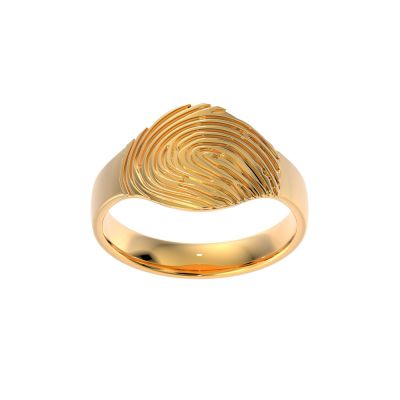 Vaibhav Jewellers 22K Casting Finger Print Ring 97J8837