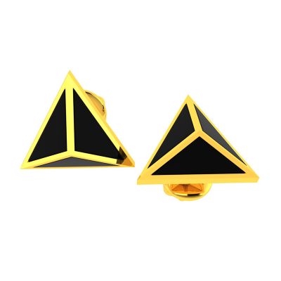 14KT Yellow Gold Kids Stud Earrings VKE-946