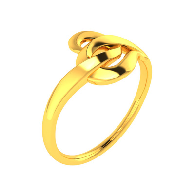 22K The Knotty Affair Gold Ring
